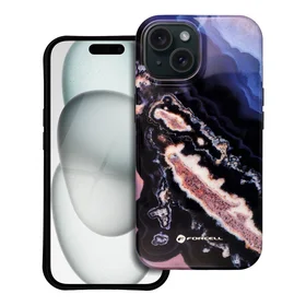 FORCELL F-PROTECT Mirage, karinio lygio dėklas su MagSafe, suderinamas su IPHONE 15 auksinė sala
