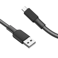 Kabelis USB-A į Micro USB Hoco 2,4A 1 m X69 - juodas/baltas