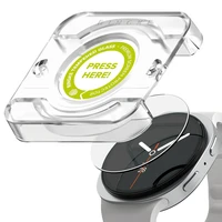 Ringke Tempered Glass Pro 2-rinkinys Samsung Galaxy Watch 8 44mm - skaidrus