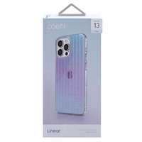 Uniq Coehl Linear dėklas telefonui iPhone 13 Pro / iPhone 13 - rožinė ir mėlyna