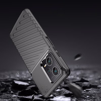 Thunder Case dėklas Xiaomi Redmi Note 12 Pro+ silikoninis šarvuotas dėklas juodas