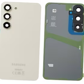 Galinis dangtelis Samsung S911 S23 Cream originalus (used Grade A)
