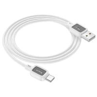 Kabelis USB A į USB C Hoco 3A 1 m X108 baltas
