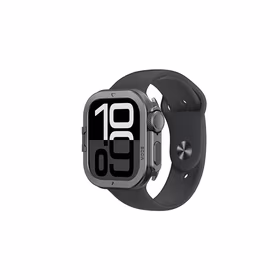 AmazingThing Titan Pro Metal Dėklas Apple Watch 11 46mm Aluminum - Juodas