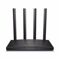TP-Link Archer C6U belaidis maršrutizatorius Gigabitinis eternetas Dviguba juosta (2,4 GHz / 5 GHz) Juoda