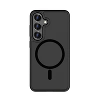 Rock Guard Touch Matte Series Magnetinis Dėklas telefonui Samsung Galaxy S25 juodas