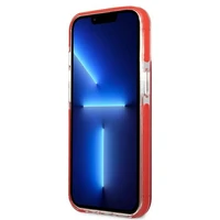 Karl Lagerfeld Karl & Choupette Head dėklas telefonui iPhone 13 Pro / iPhone 13 - raudonas