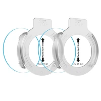 Tech-Protect Easy Set+ 2 rinkinys grūdintas stiklas Huawei Watch GT 5 41 mm - skaidrus