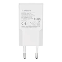 VEGER sieninis įkroviklis USB A + USB C QC PD 30W 30W1A1C baltas