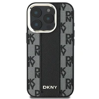 DKNY Languotas raštas magnetinis iPhone 16 Pro Max dėklas - juodas