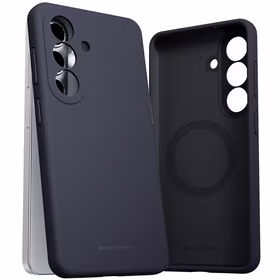 Dėklas Mercury Pure Magsafe Silicon Case Samsung S942 S26 tamsiai mėlynas