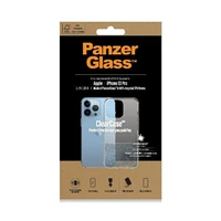 PanzerGlass ClearCase antibakterinis dėklas telefonui su Military Grade sertifikatu iPhone 13 Pro - permatomas