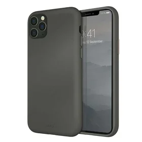 Uniq Lino Hue dėklas telefonui iPhone 11 Pro Max - pilkas