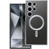 ELECTRO MAG COVER dėklas suderinamas su Magnetine SAMSUNG A17 sidabrinis