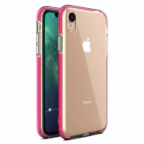 VERGE gelinis dėklas IPHONE XR rožinis