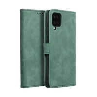 TENDER knygos tipo dėklas telefonui SAMSUNG A12 / M12 žalias