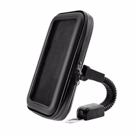 Motociklo laikiklis - vandeniui atsparus ant veidrodėlio 7,0"