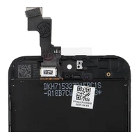 FixCell LCD ekranas IPHONE 5S SE (1gen) juodas (refurbished)