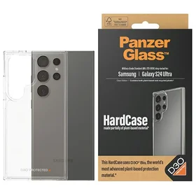 PanzerGlass HardCase su D3O® Bio ir karinio lygio sertifikatu Samsung Galaxy S24 Ultra - skaidrus