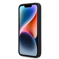Karl Lagerfeld silikoninis Ikonik dėklas telefonui iPhone 14 Plus - juodas