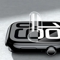 "Tech-Protect Supreme Hydrogel" hidrogelio plėvelės rinkinys, skirtas "Apple Watch 10" 42 mm laikrodžiui - skaidrus