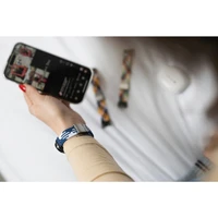 FORCELL F-DESIGN FX5 laikrodžio juosta XIAOMI Mi Band 8 - tamsiai mėlyna