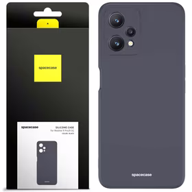 Spacecase silikoninis dėklas Realme 9 Pro/9 5G juodas
