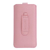 WONDER Deko dėklas telefonui (dydis XXL) Samsung S25 Ultra/S24 Ultra/M35/M23/A16 5G/Xiaomi Redmi 14C rožinis