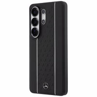 Mercedes Laurel Leaves Vertical Stripes MagSafe Dėklas for Samsung Galaxy S26 Ultra - juodas and baltas