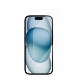 "Vmax" grūdintas stiklas 2,5D Normal Clear Glass, skirtas "iPhone" 15 6,1" / 16 6,1";