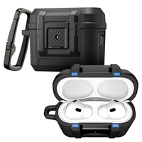 Spigen Lock Fit dėklas AirPods Pro 3 juodas
