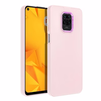 FRAME dėklas telefonui XIAOMI Redmi Note 9S / 9 Pro, pudrinės rožinės spalvos