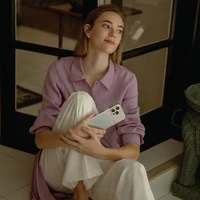 Uniq Coehl Linear dėklas telefonui iPhone 14 Plus - perlamutrinis