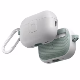Uniq Clyde Lock dėklas AirPods Pro 2 - baltas ir žalias
