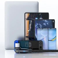 3mk Hyper Cable N-SERIES USB-C / USB-C 2m 20V/3A 60W laidas - juodas