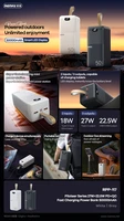 Išorinė baterija Power Bank Remax RPP-117 22.5W 50000mAh juoda