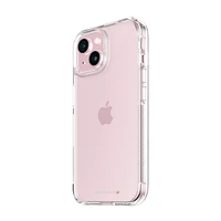 PanzerGlass Privacy Bundle 3in1 permatomas dėklas + privatumo stiklas + kameros dangtelis iPhone 15