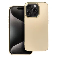 METALLIC dėklas telefonui IPHONE 15 Pro Pro auksinis