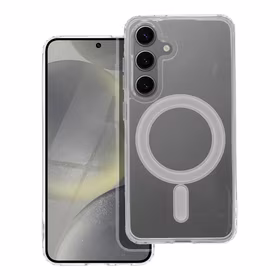 Dėklas Clear Mag Cover (MagSafe) skirtas Samsung S921 S24 skaidrus