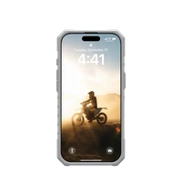 UAG Pathfinder skaidrus Magnetinis dėklas iPhone 16 Pro suderinamas su Magnetine funkcija - žalias