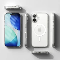 "Ringke Fusion" magnetinis "MagSafe" dėklas "iPhone 17" - matinis
