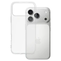 Itin plonas 1mm dėklas telefonui Iphone 17 Pro Max skaidrus