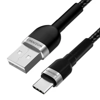 Wozinsky WNBAC2 USB-A / USB-C kabelis 2.4A 2m - juodas