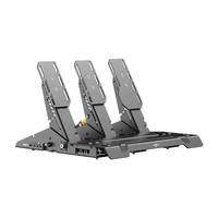 PXN VD6 Bundle DP žaidimų rinkinys - VD6 bazė + WDS R2 vairas + pedalai + Z9 spaustukas