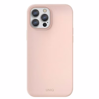 Uniq Lino dėklas telefonui iPhone 13 Pro Max - rožinė