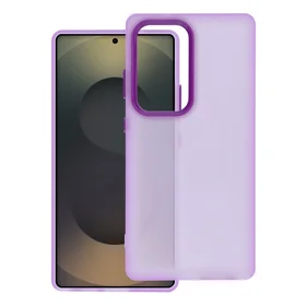 SAPPY dėklas telefonui Xiaomi Redmi Note 14 4G (GLOBAL - 164,84mm x 78,15mm x 8,16mm) violetinis