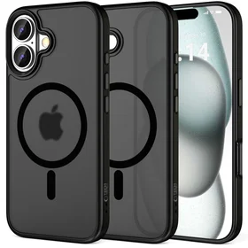 Tech-Protect MagMat Magnetinis dėklas telefonui iPhone 16 - juodas
