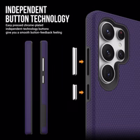 Dėklas Perfectionists Triangle Case Samsung S938 S25 Ultra violetinis