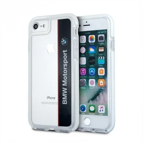 BMW Motorcase dėklas telefonui iPhone 7 / 8 / SE 2020 / SE 2022 - skaidrus juodas