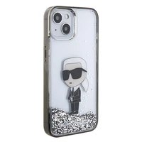 Karl Lagerfeld KLHCP15SLKKNSK dėklas telefonui iPhone 15 6.1" - skaidrus